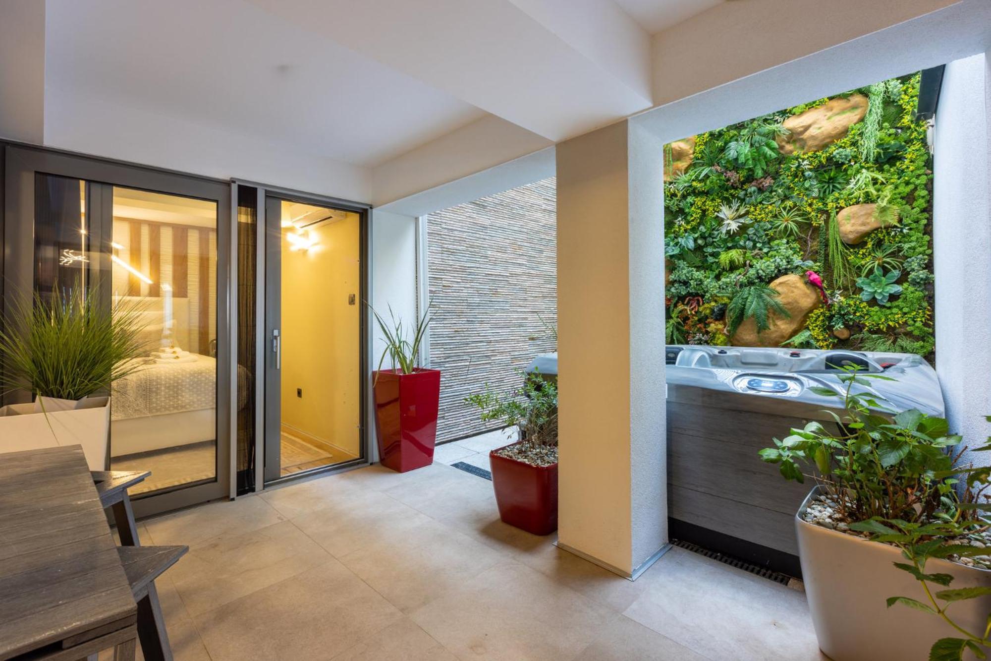 Panoramica Apartment With Whirlpool Crikvenica Exteriör bild
