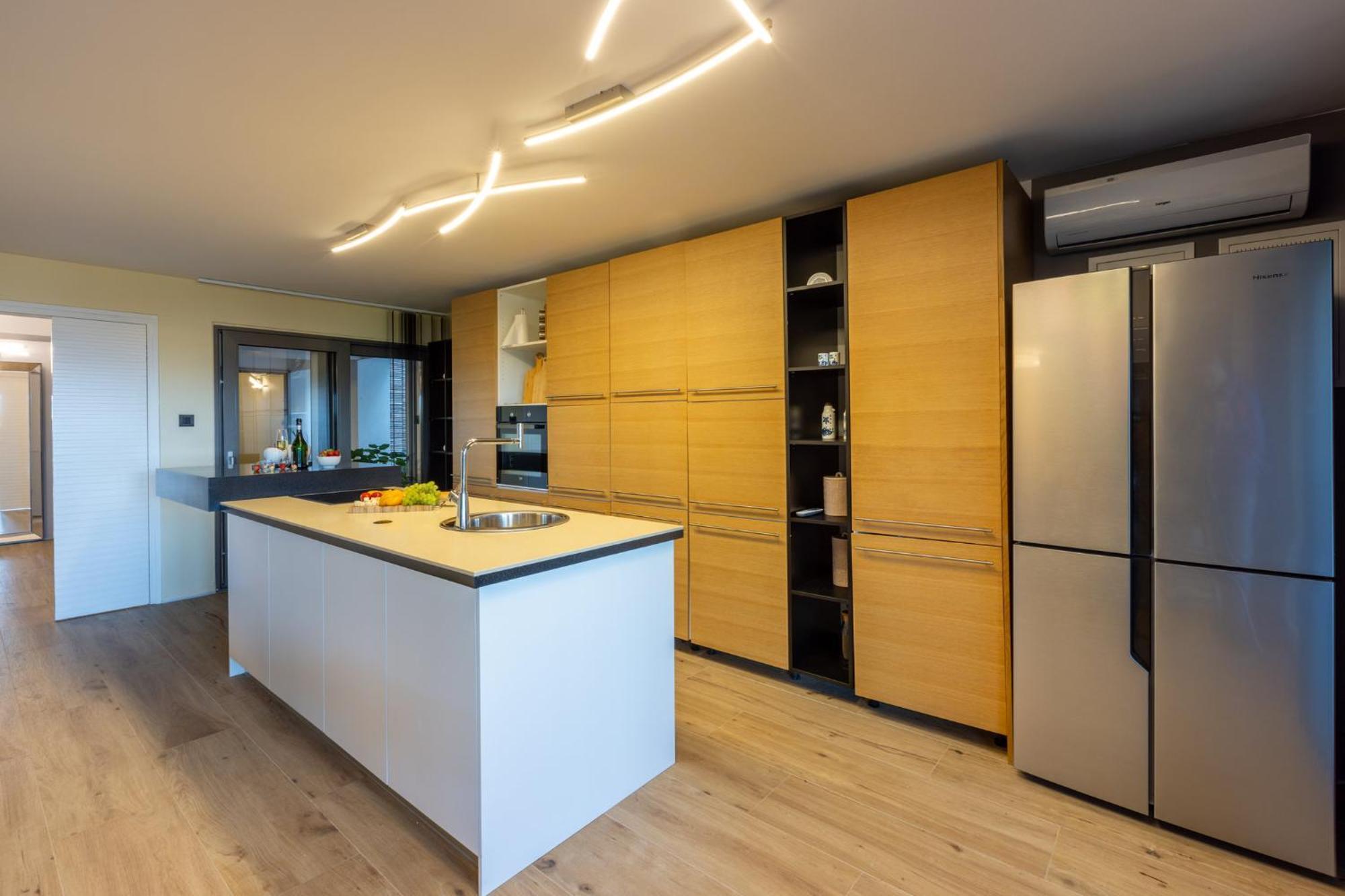 Panoramica Apartment With Whirlpool Crikvenica Exteriör bild