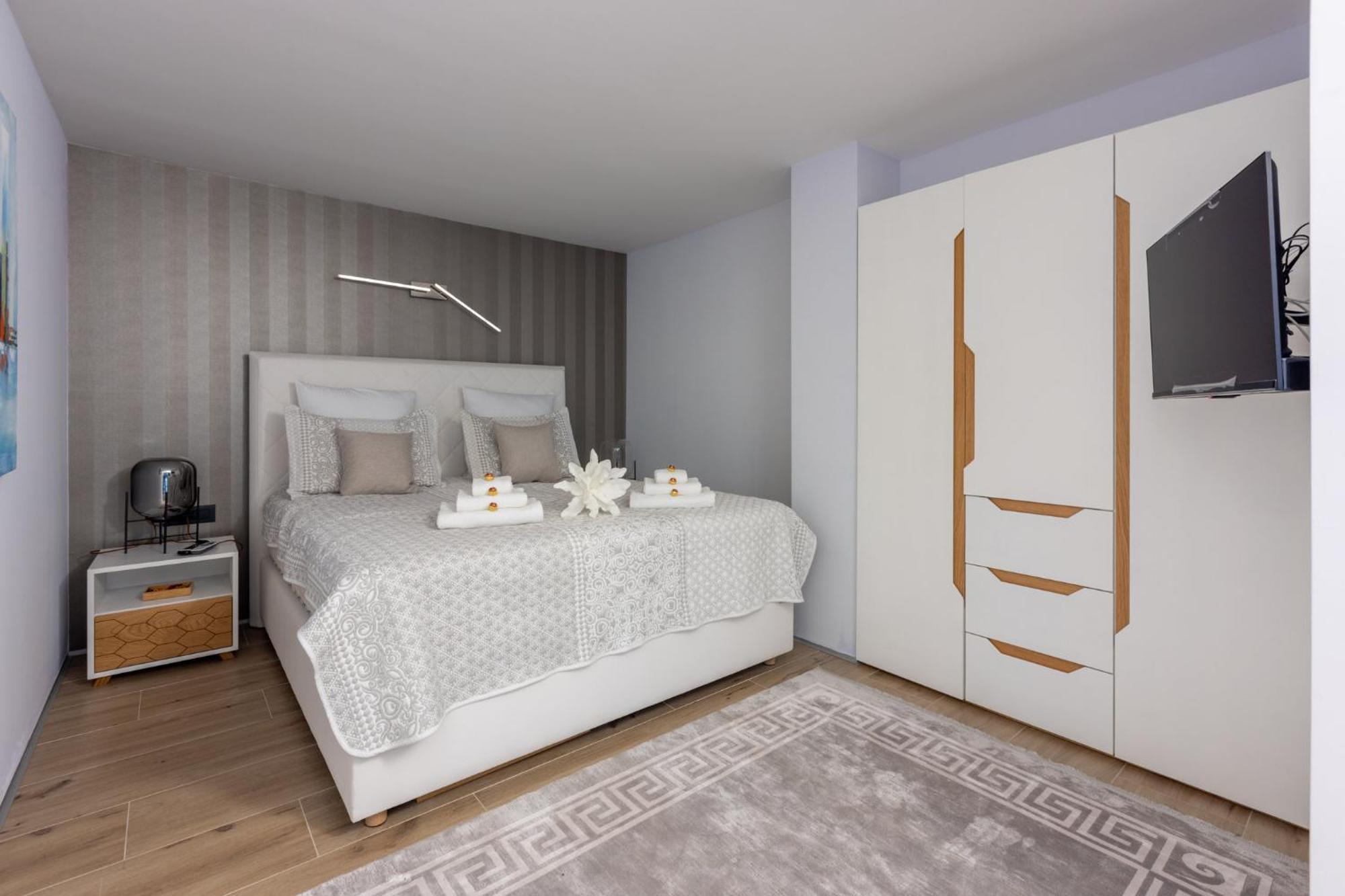 Panoramica Apartment With Whirlpool Crikvenica Exteriör bild