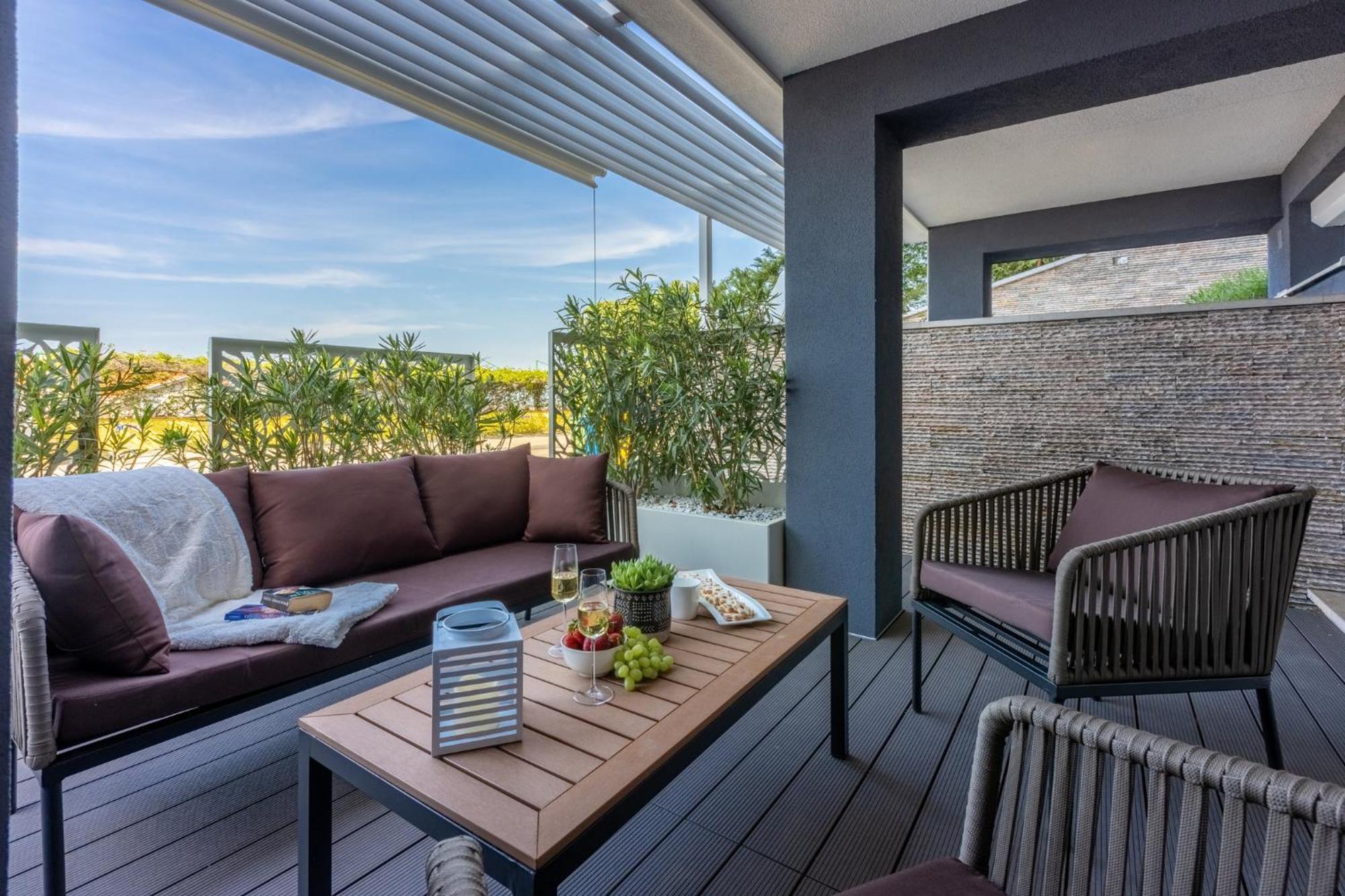 Panoramica Apartment With Whirlpool Crikvenica Exteriör bild