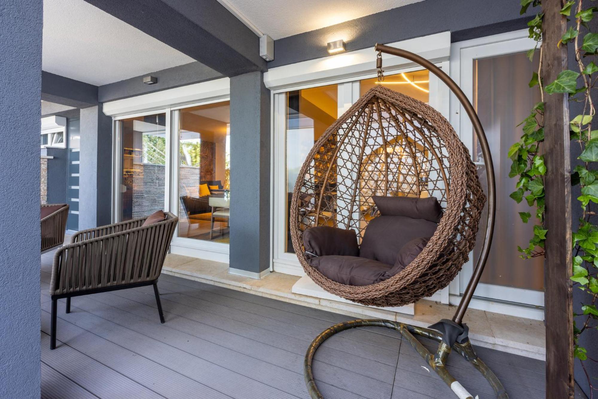 Panoramica Apartment With Whirlpool Crikvenica Exteriör bild